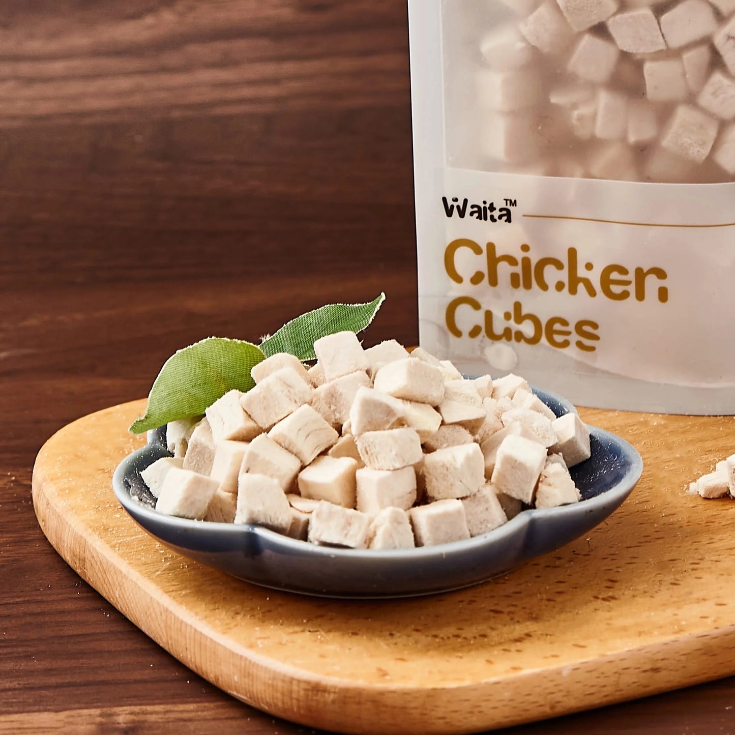 Natural Freeze Dried Chicken Cube 50g Waita 100%- Suitable For Cats & Dogs