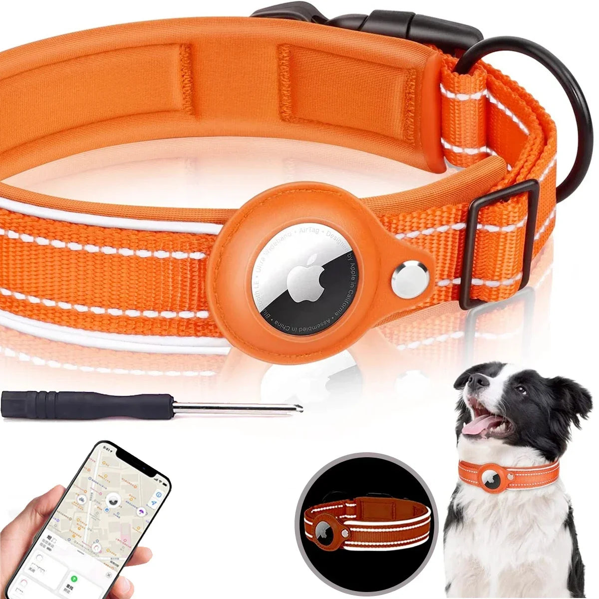 Apple Airtag For Dogs with Protective Tracker