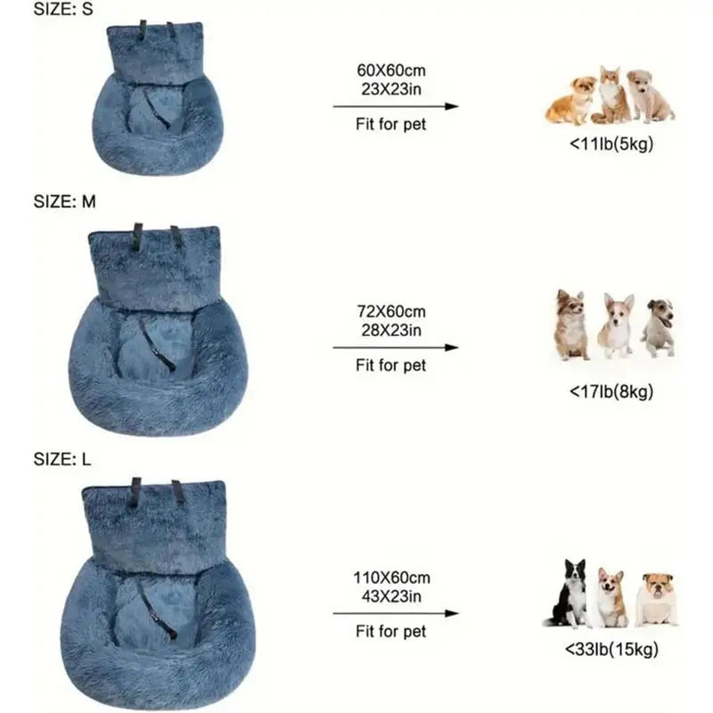 Winter Warm Detachable Dog Booster