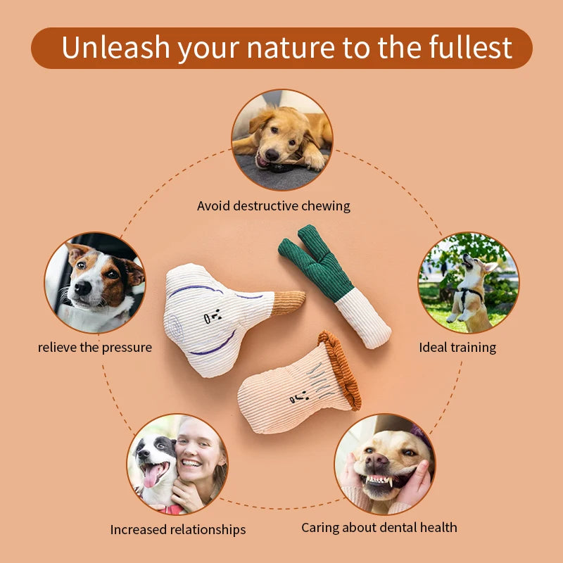 Pet Dog Plush Noise Chewing Toy