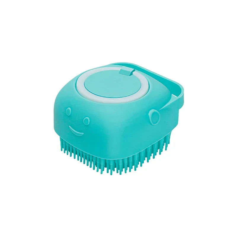 Bathing Brush & Shampoo Dispenser