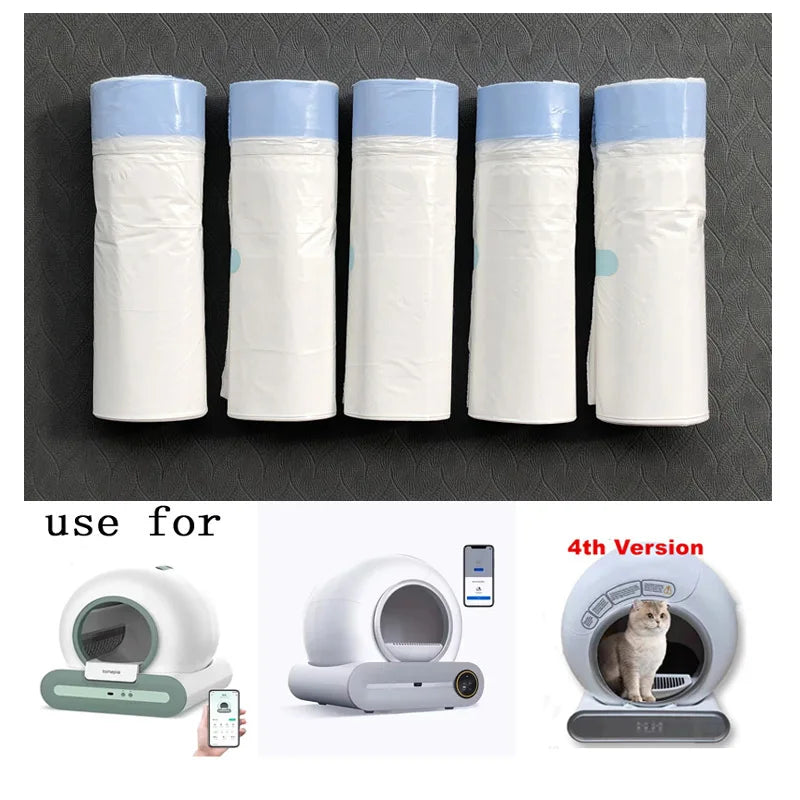 90 Cat Litter Bags for Automatic Litter Box Extra-Thick
