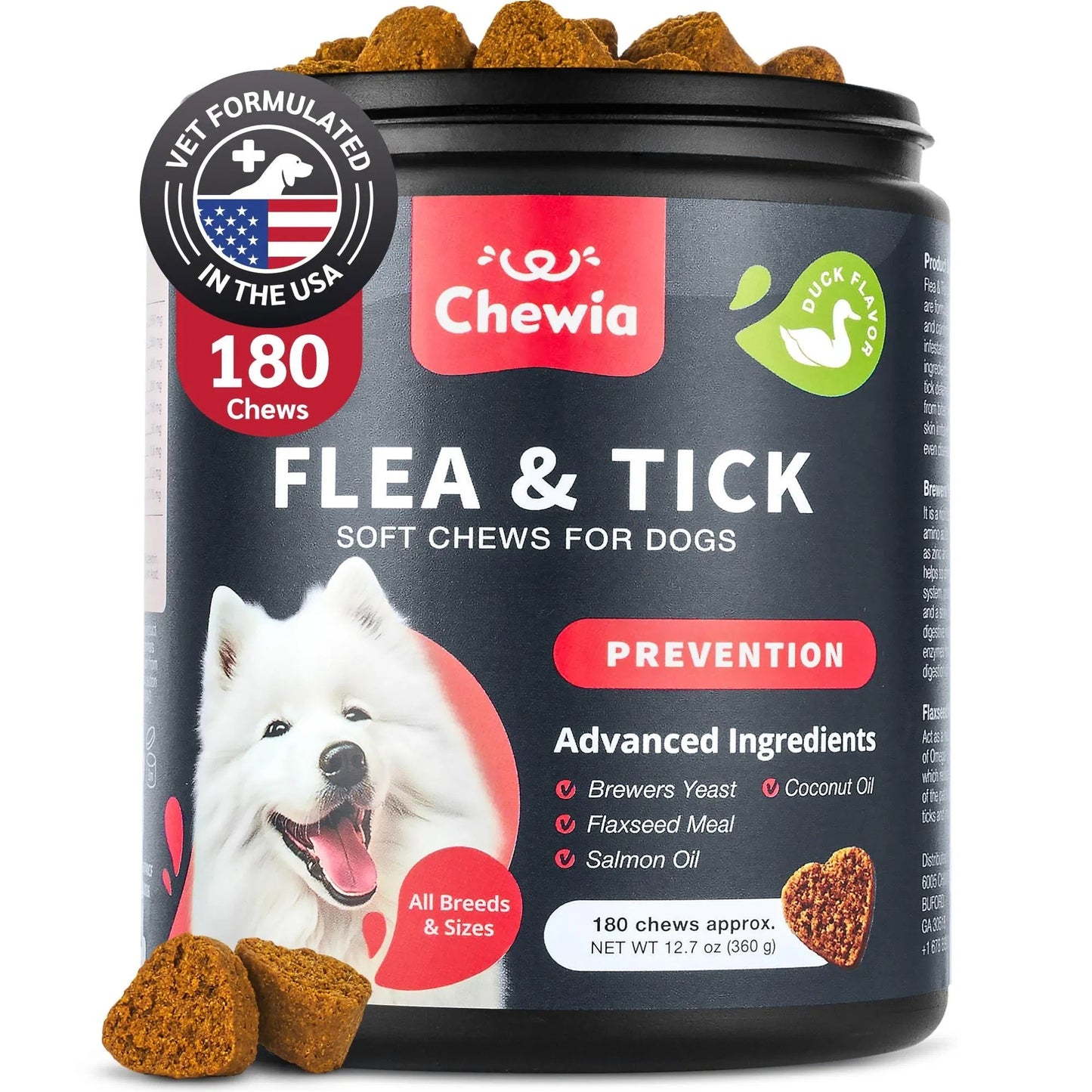 Dog Flea And Tick Treatment Immune Support Supplement