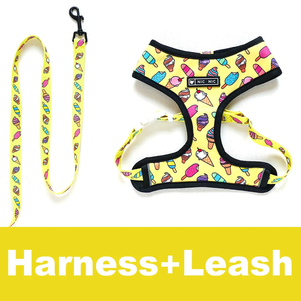 Pets Vest Harness for pups with Leash Set.