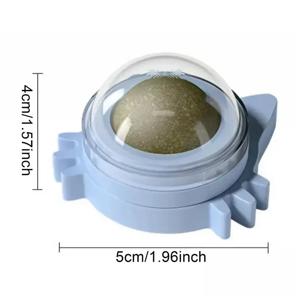 Catnip Balls for Cats – Lickable Chew Toy & Dental Treat for Kittens & Adults