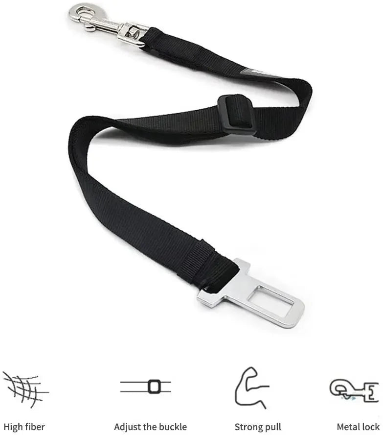 Adjustable Cat & Dog Car Seat Belt
