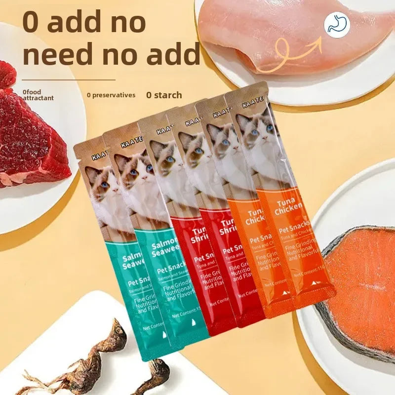 Pack Of 45 Cat Treats + Hydrating Nutrition