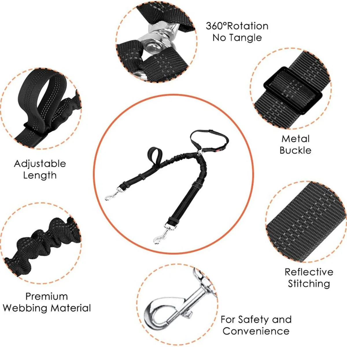 ComfortGrip Pet Restraint for Safe Car Travel