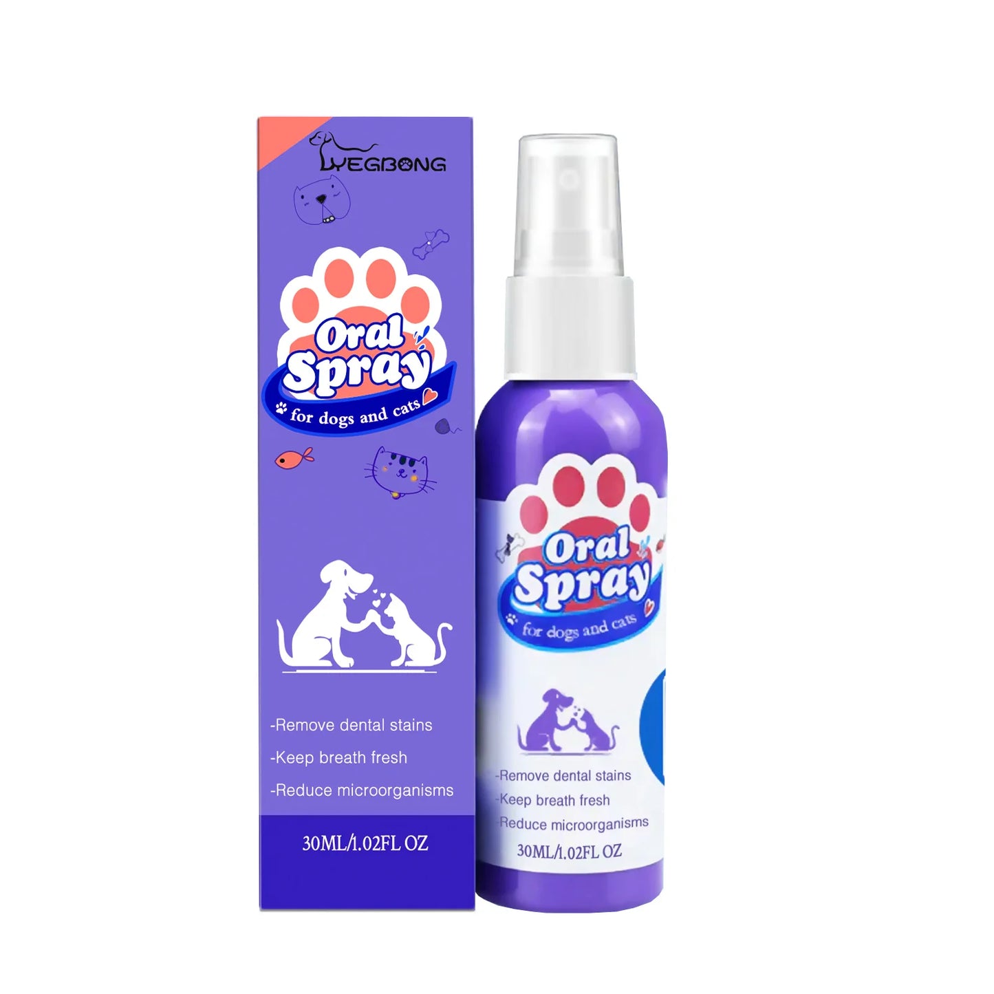 Pet Teeth Cleaning Spray - Oral Care