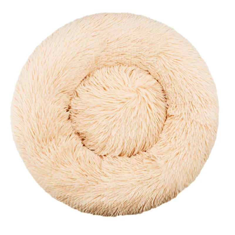 Winter Warm Cat & dog Bed Plush Basket