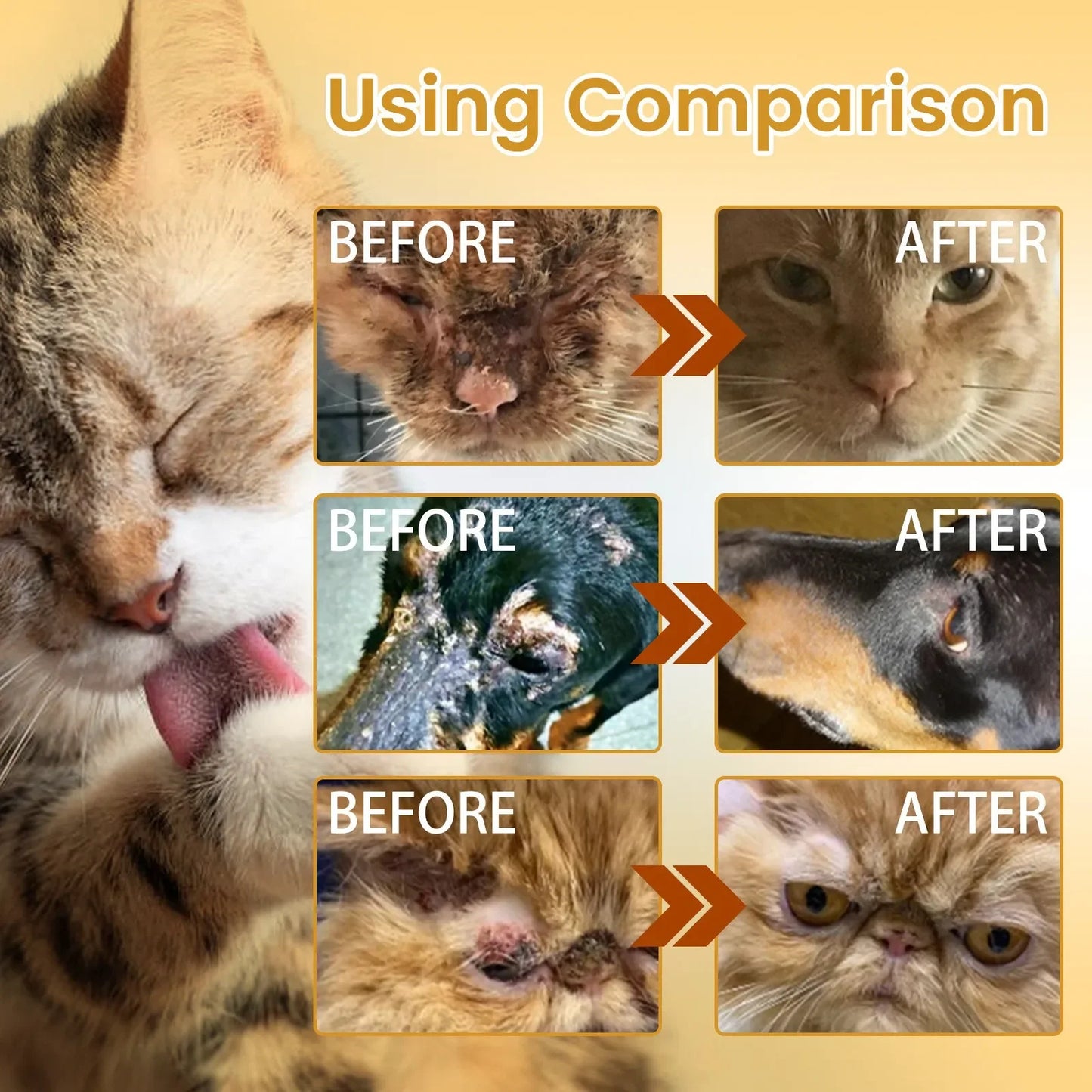 Pet Itch Relief Spray for Cats & Dogs