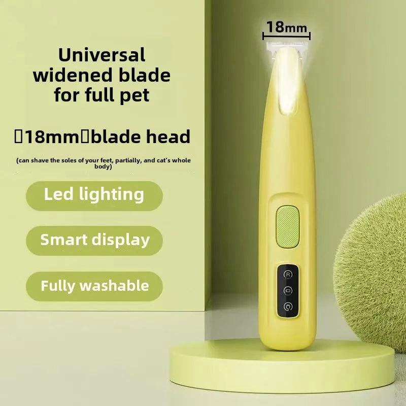Dog Paw Trimmer with LED Light