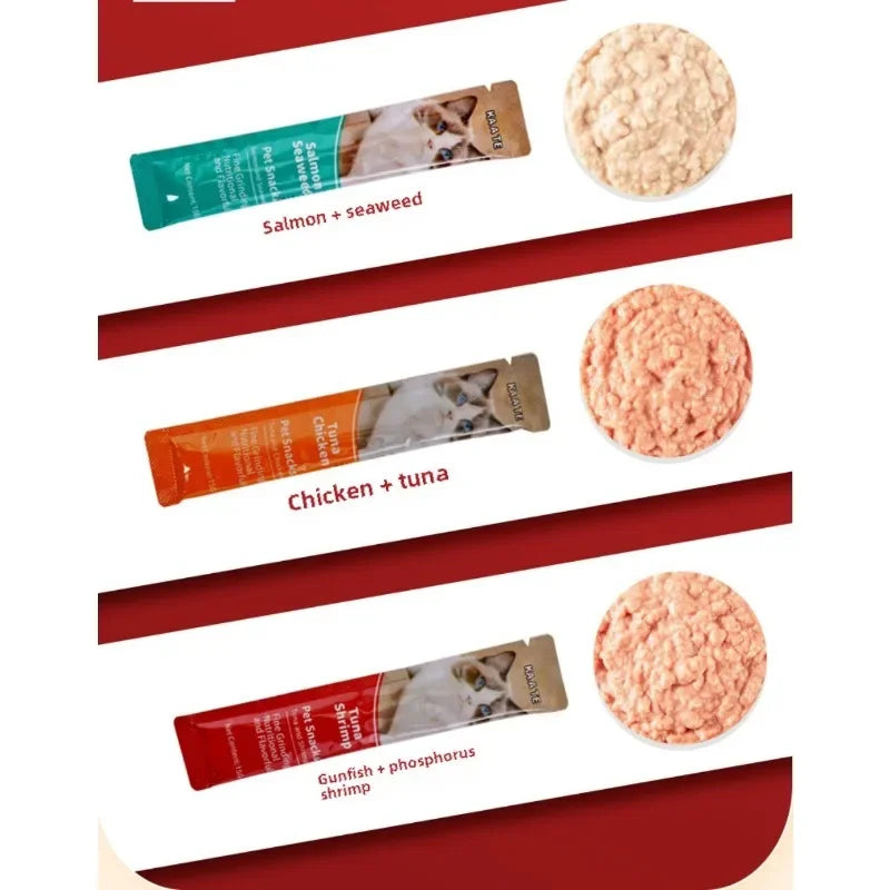 Pack Of 45 Cat Treats + Hydrating Nutrition