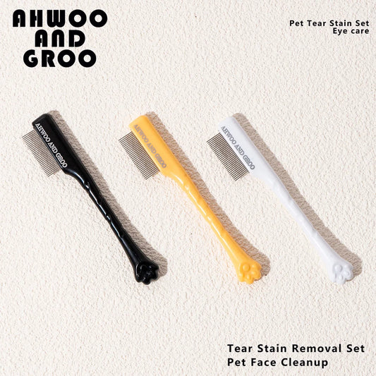 Pet Facial Cleaning Comb Set