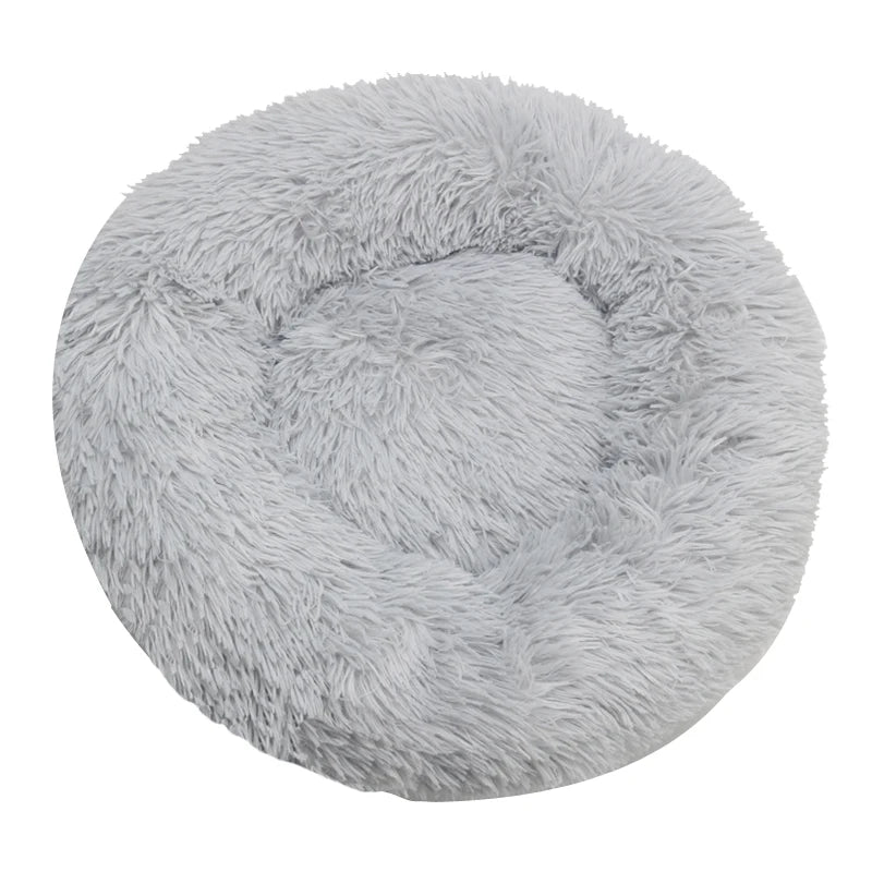 Winter Warm Cat & dog Bed Plush Basket