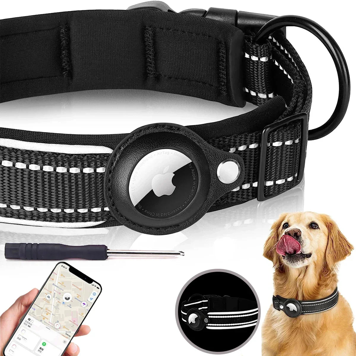 Apple Airtag For Dogs with Protective Tracker