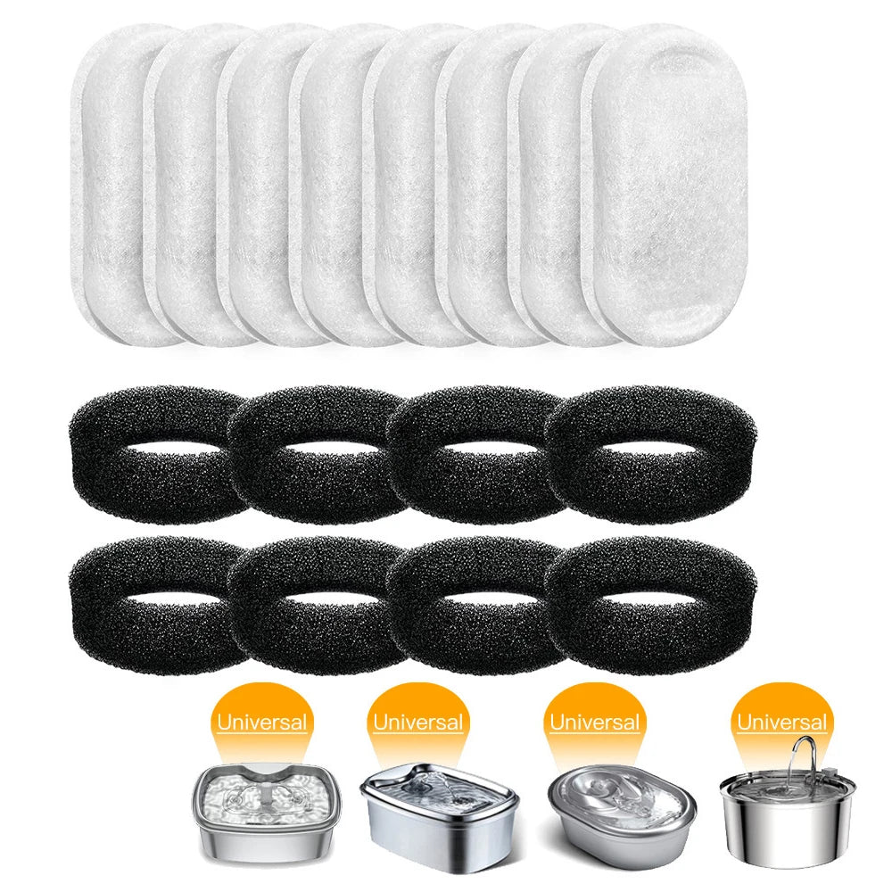 Replacement Filters For Cat & Dog Stainless Steel Dispenser