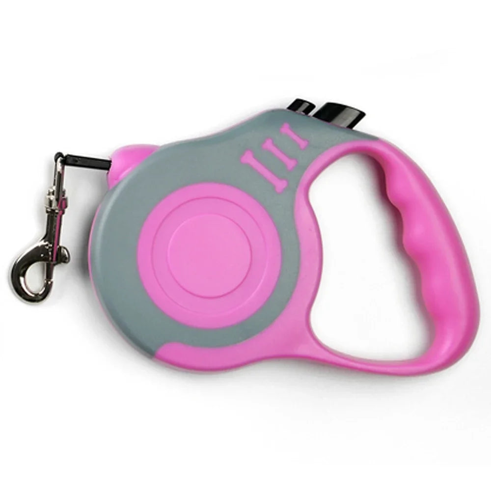 Retractable Dog Leash 3/5m – Automatic Nylon Extension Rope for Small Dogs