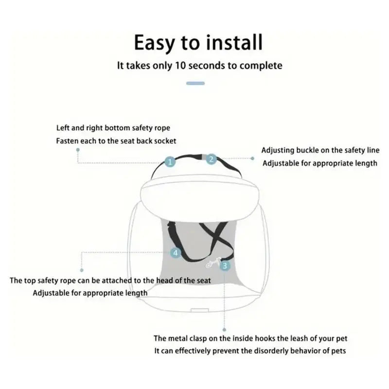 Winter Warm Detachable Dog Booster