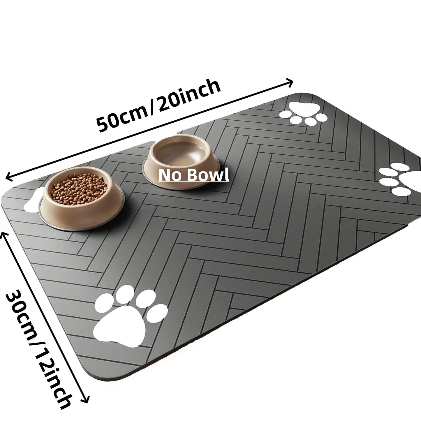 Pet Feeding Mat – Waterproof, Non-Slip Placemat for Cats & Dogs (S/M/L)