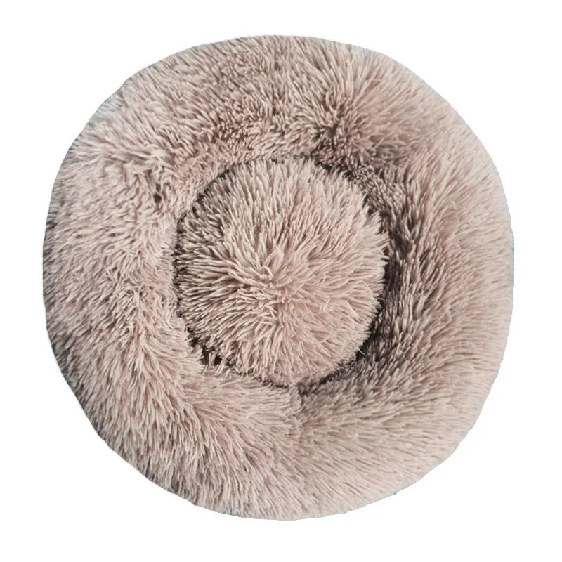 Winter Warm Cat & dog Bed Plush Basket