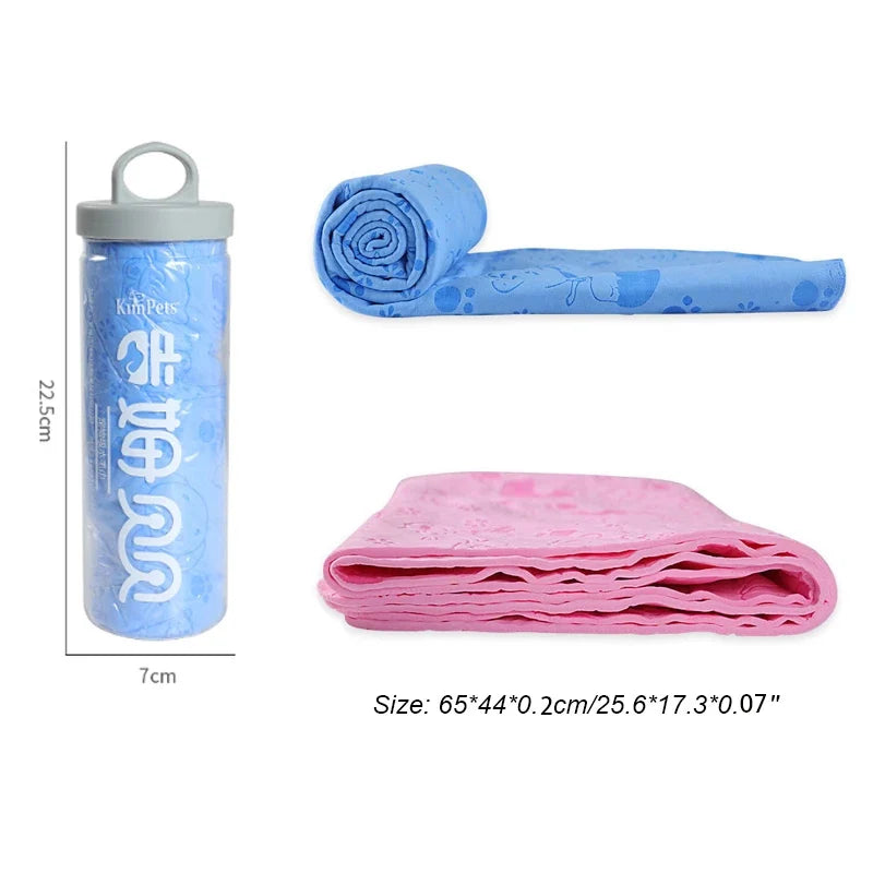 Deerskin Pet Towel – Lint-Free, Fast-Drying Bath Towel for Dogs & Cats