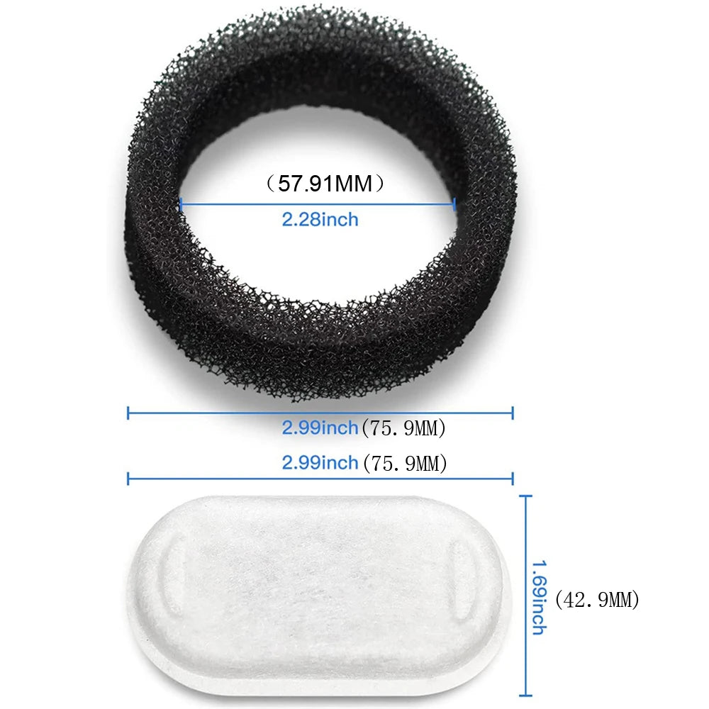 Replacement Filters For Cat & Dog Stainless Steel Dispenser