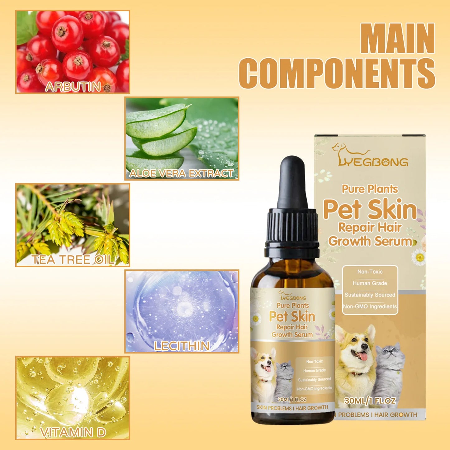 Pet Itch Relief Spray for Cats & Dogs