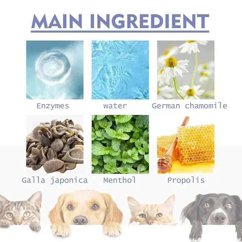 Pet Teeth Cleaning Spray - Oral Care