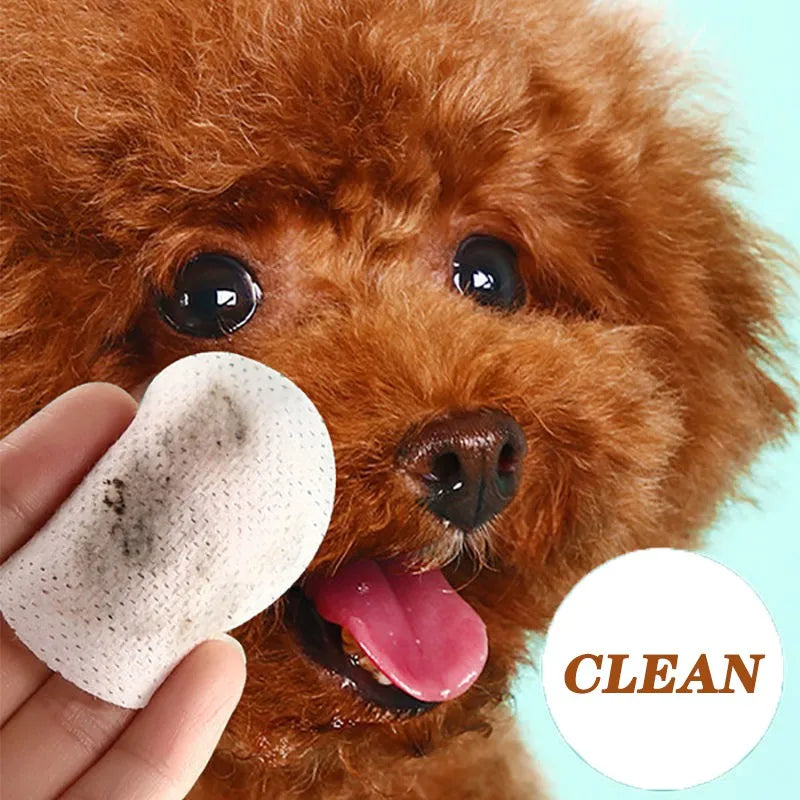 Tear Stain Wipes for Dogs & Cats – Gentle Eye Cleaning Wipes, 130pcs
