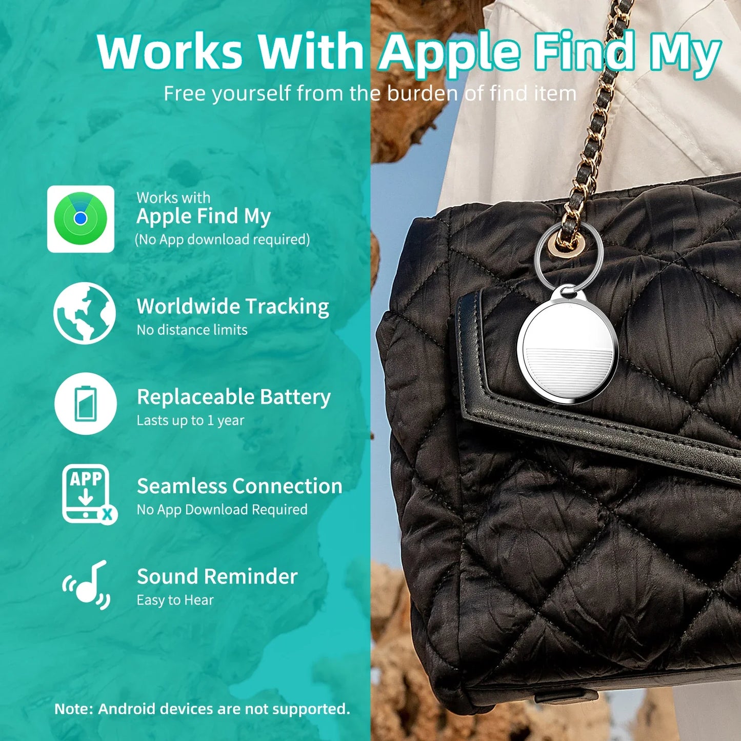 Mini Bluetooth GPS Tracker For Apple iOS
