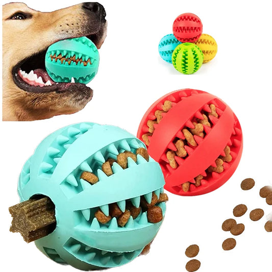 Dog Toy Ball for Tooth Cleaning