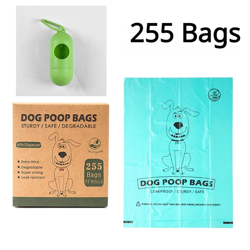 Eco-Friendly Waste Bags with Dispenser | Pet Cleaning Supplies