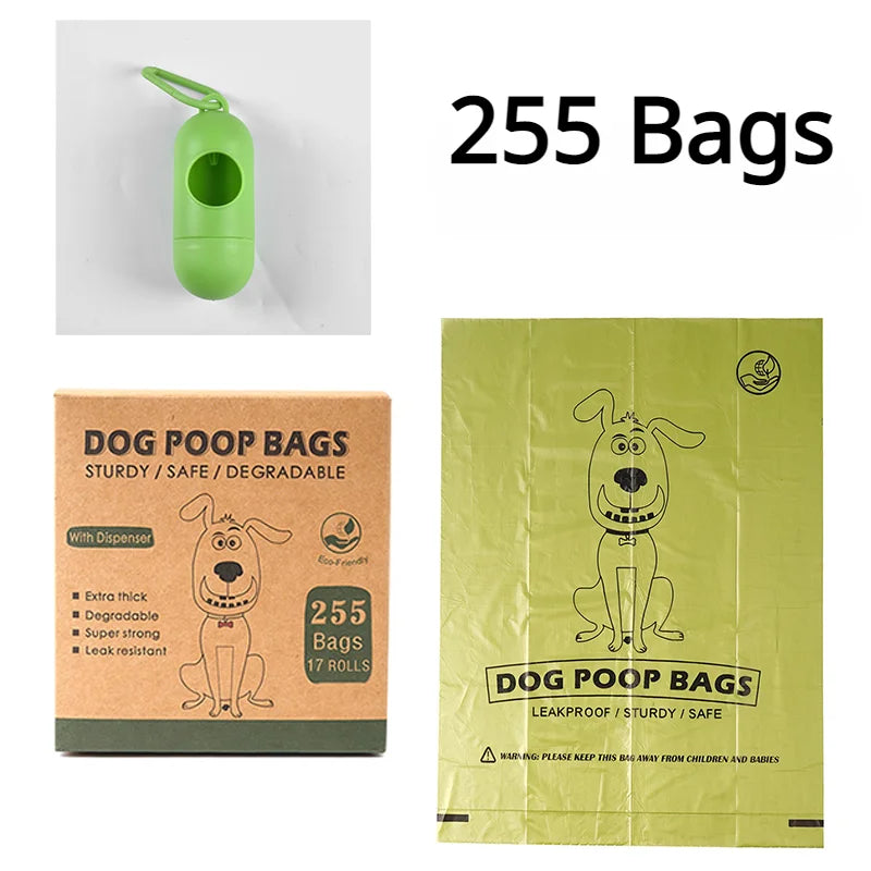 Eco-Friendly Waste Bags with Dispenser | Pet Cleaning Supplies