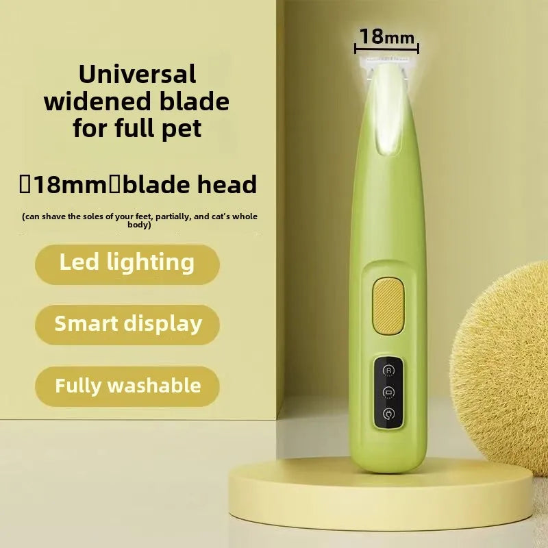 Dog Paw Trimmer with LED Light