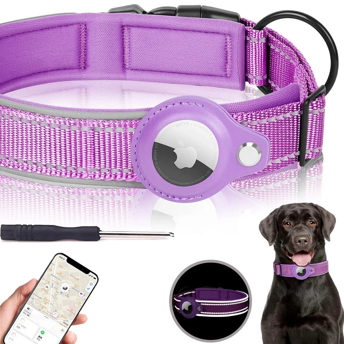 Apple Airtag For Dogs with Protective Tracker