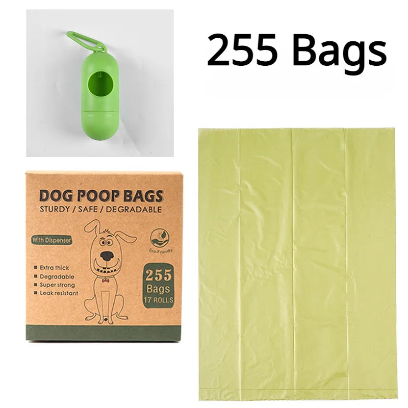 Eco-Friendly Waste Bags with Dispenser | Pet Cleaning Supplies