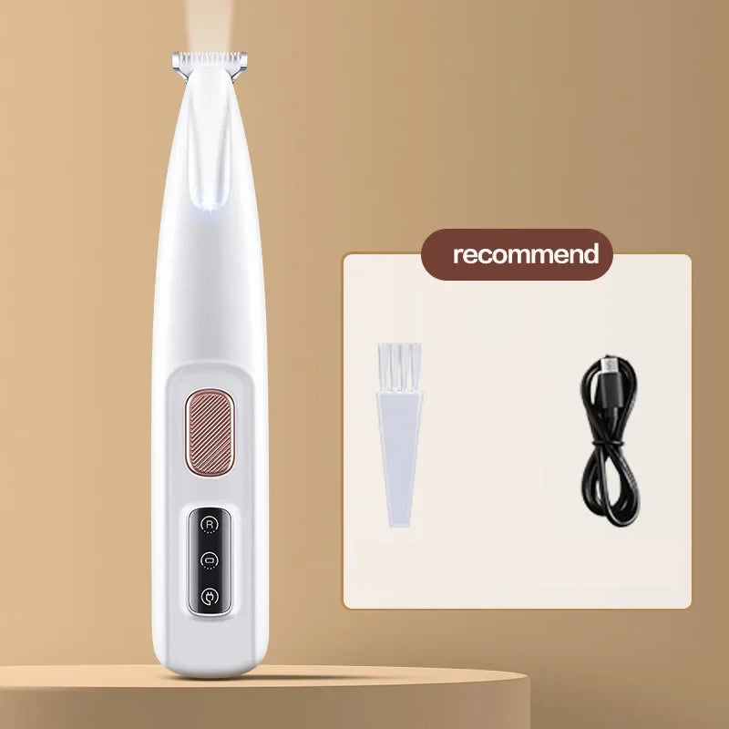 Dog Paw Trimmer with LED Light
