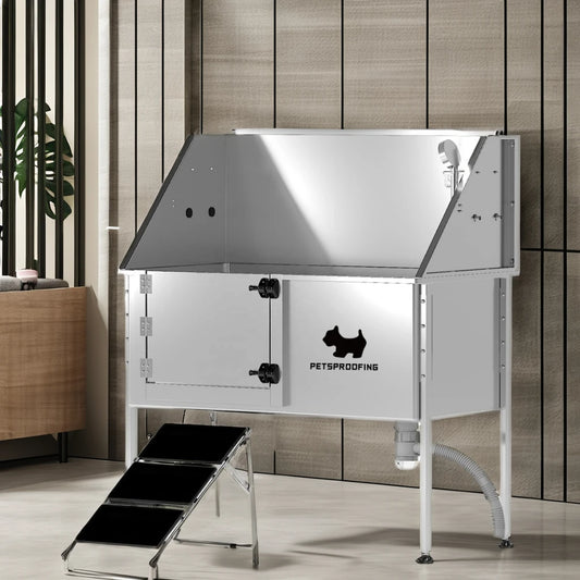 Eco-Friendly Stainless steel Pet Grooming Bath Tub For Dogs and Cats