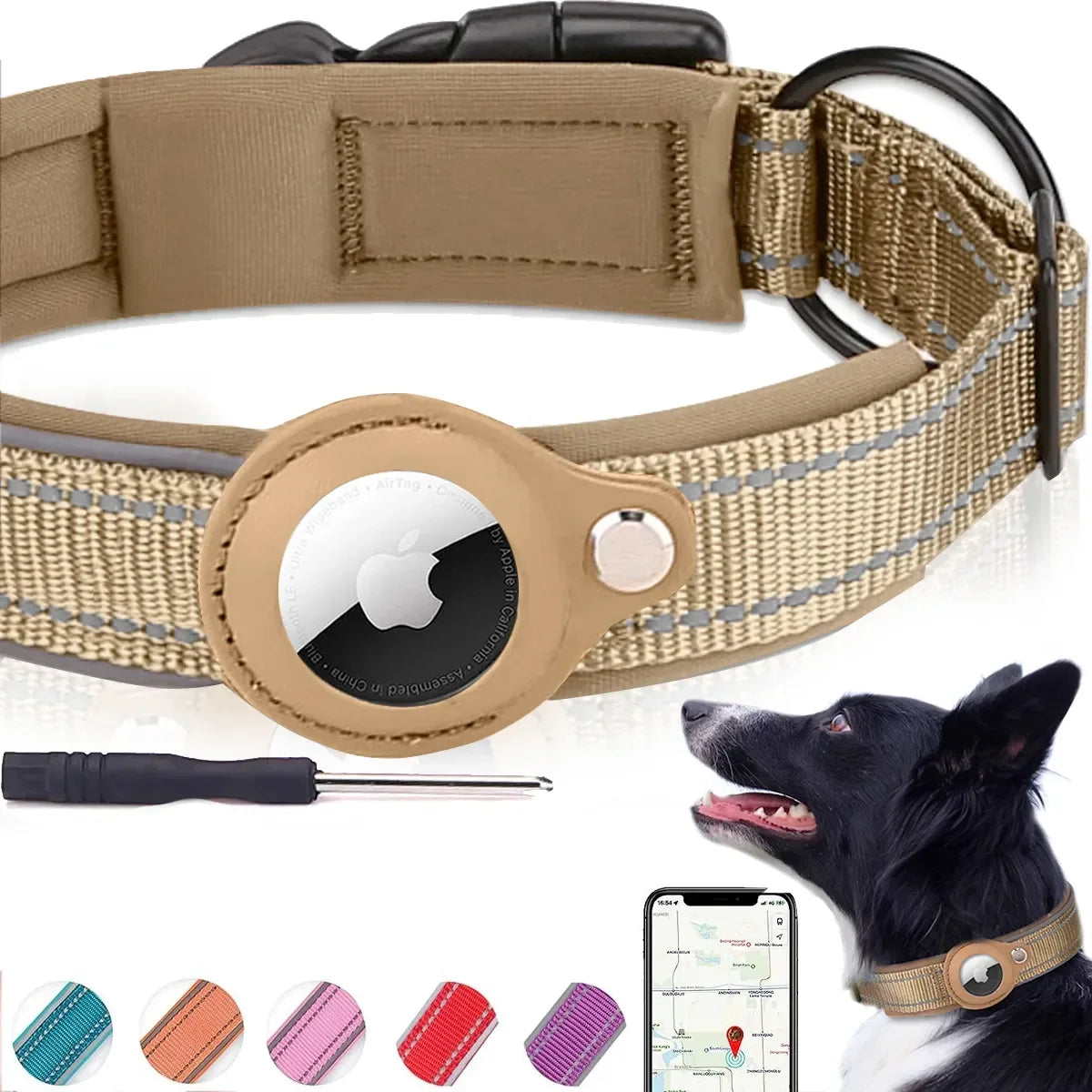 Apple Airtag For Dogs with Protective Tracker