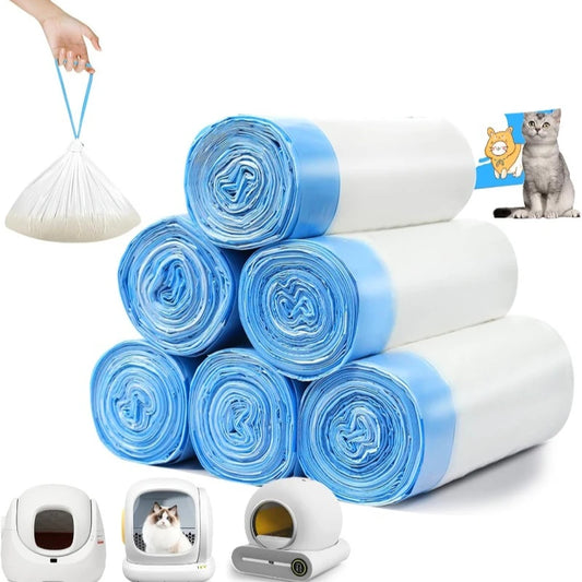 90 Cat Litter Bags for Automatic Litter Box Extra-Thick