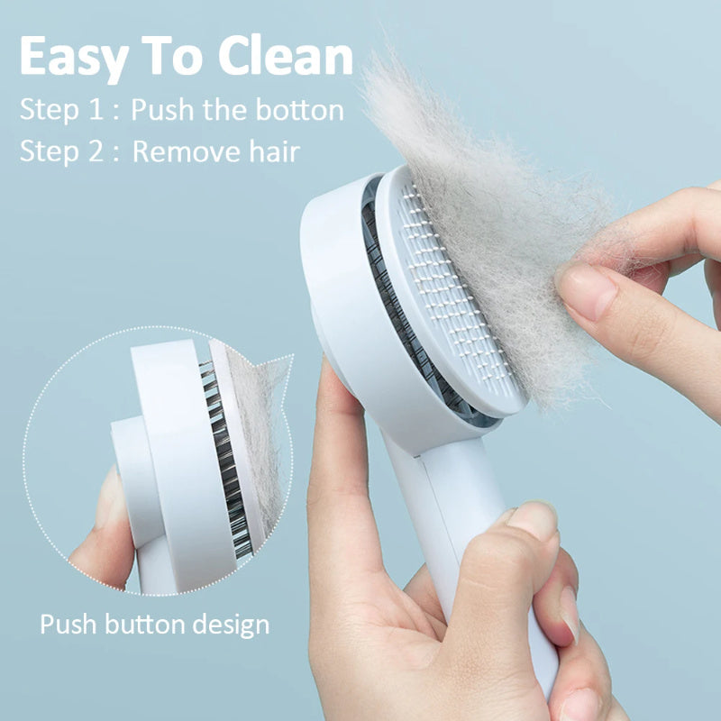 Pet Needle Comb Hair Remover Brush